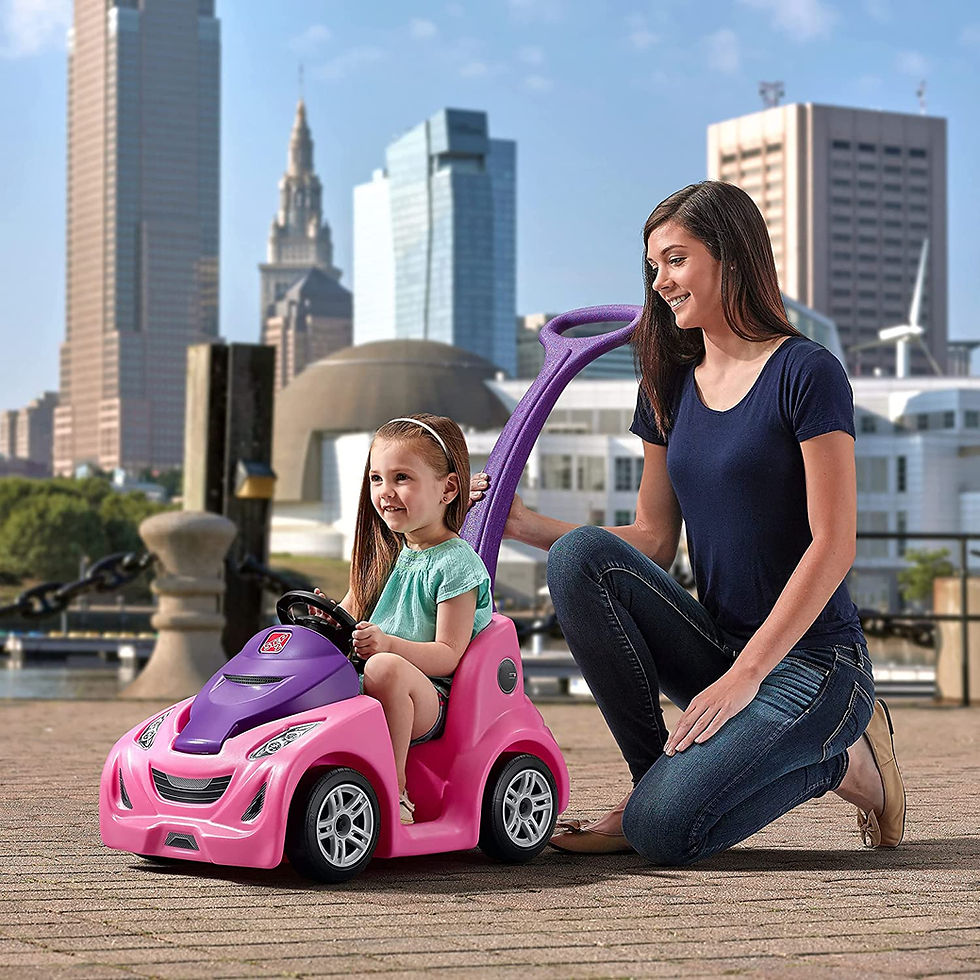 Thumbnail: Step2 Push Around Buggy GT, Pink – Push Car for Toddlers with Included Seat B