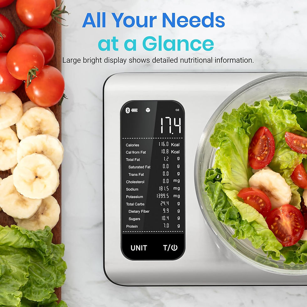 Thumbnail: Etekcity Food Kitchen Scale, Digital Grams and Ounces for Weight Loss, Baking, 