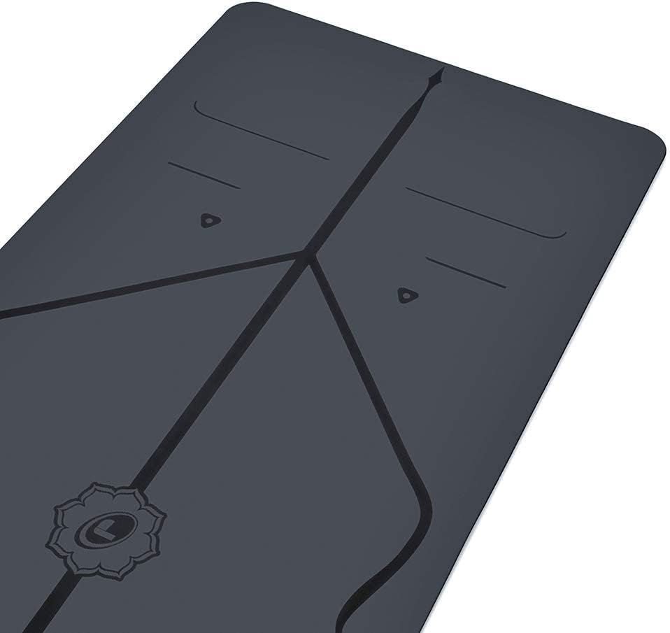 Thumbnail: Liforme Original Yoga Mat – Free Yoga Bag Included - Patented Alignment System,