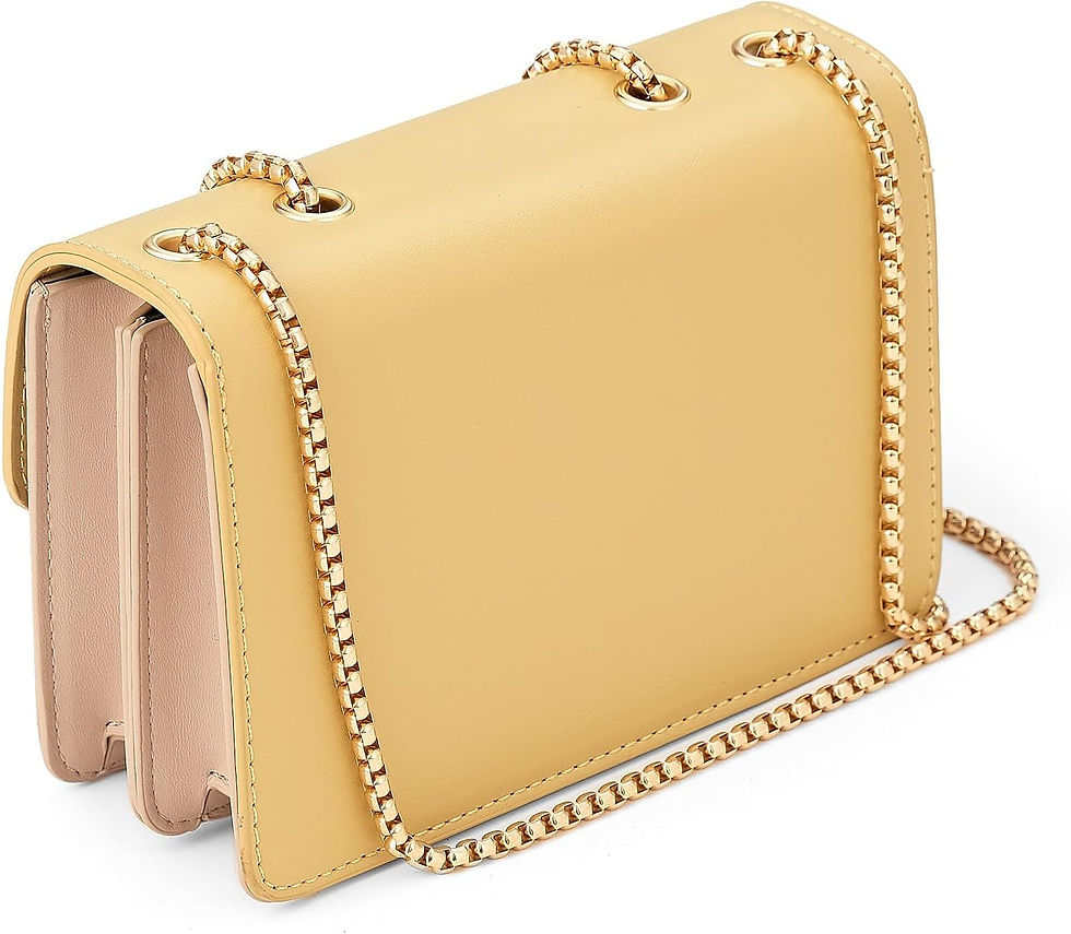 Thumbnail: Color-Block Crossbody Bags for Women Leather Cross Body Purses Cute Designer Ha