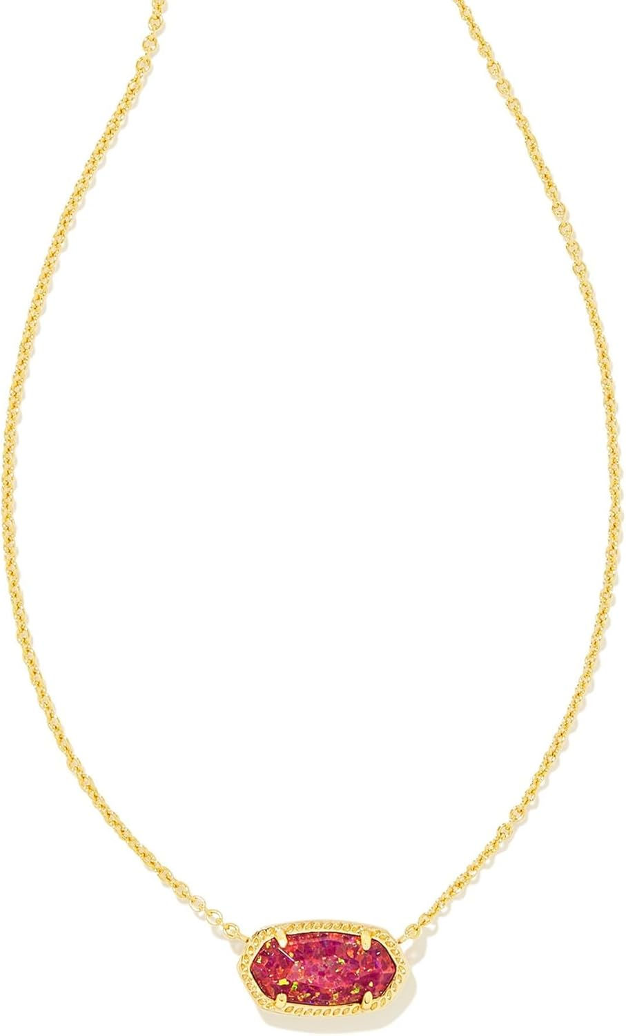 Thumbnail: Kendra Scott Elisa Pendant Necklace for Women, Fashion Jewelry, 14k Gold-Plated
