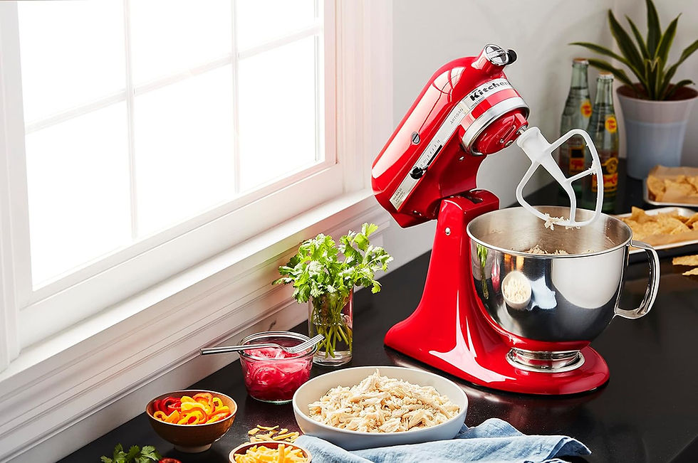 Thumbnail: KitchenAid Artisan Series 5 Quart Tilt Head Stand Mixer with Pouring Shield KSM