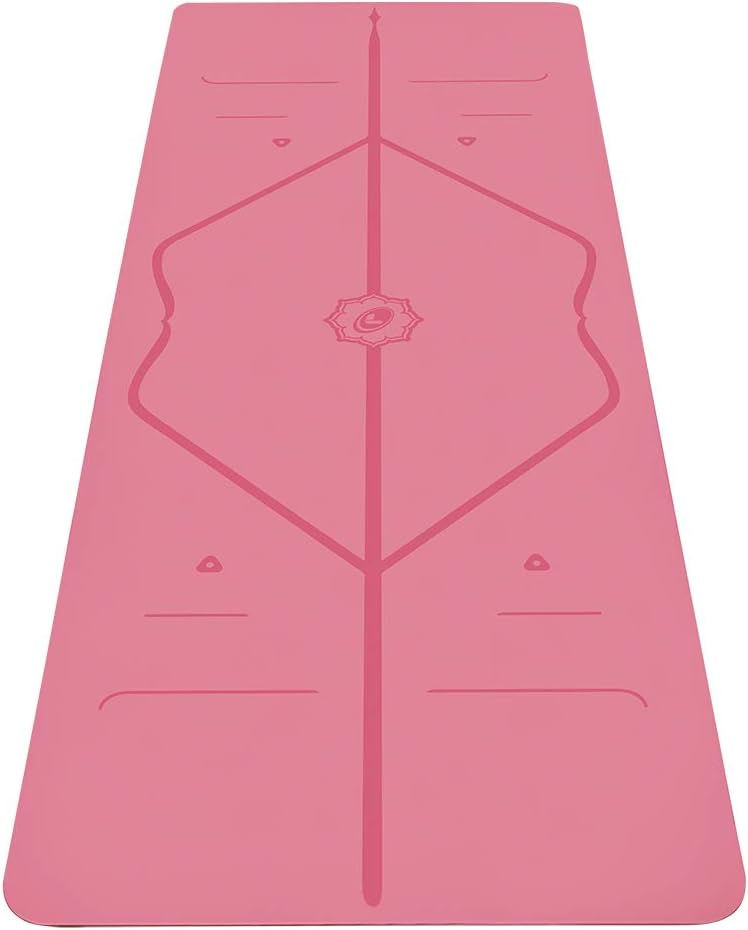 Thumbnail: Liforme Original Yoga Mat – Free Yoga Bag Included - Patented Alignment System,