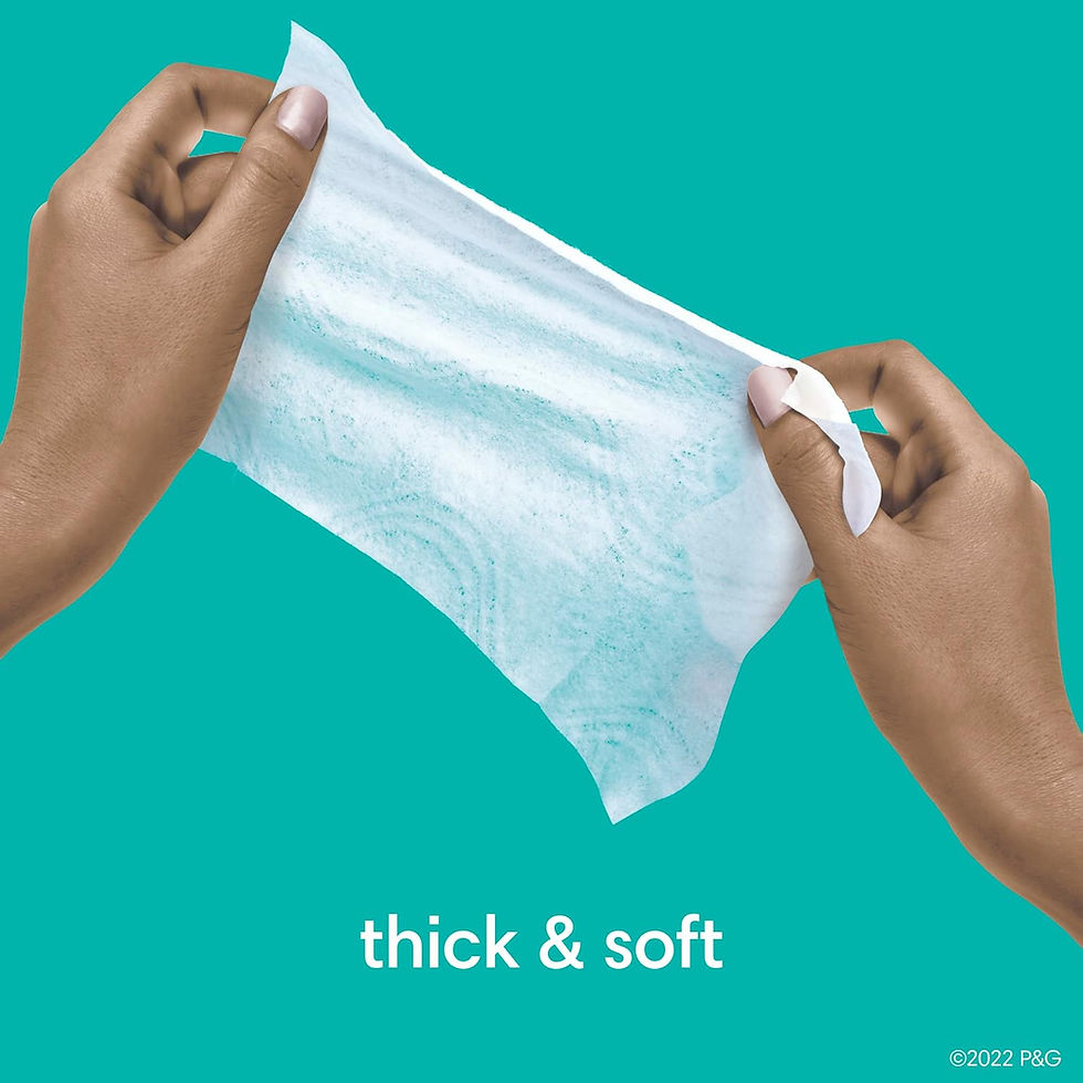 Thumbnail: Pampers Sensitive Baby Wipes, Water Based, Hypoallergenic and Unscented, 8 Flip