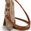 Thumbnail: MKF Crossbody Bag for Women, Wristlet Strap – PU Leather Shoulder Handbag –