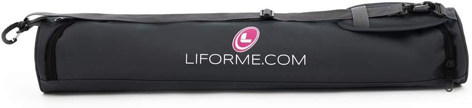 Thumbnail: Liforme Original Yoga Mat – Free Yoga Bag Included - Patented Alignment System,