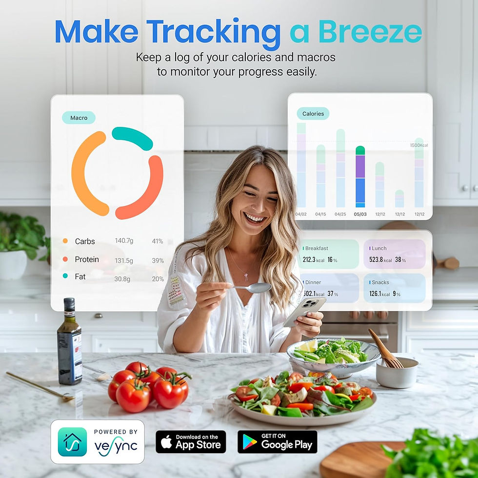 Thumbnail: Etekcity Food Kitchen Scale, Digital Grams and Ounces for Weight Loss, Baking, 