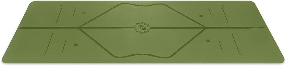 Thumbnail: Liforme Original Yoga Mat – Free Yoga Bag Included - Patented Alignment System,