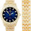 Thumbnail: Mens Watch w/Matching Iced Rolly Hip Hop Bracelet - Big Rhinestones on Trim and