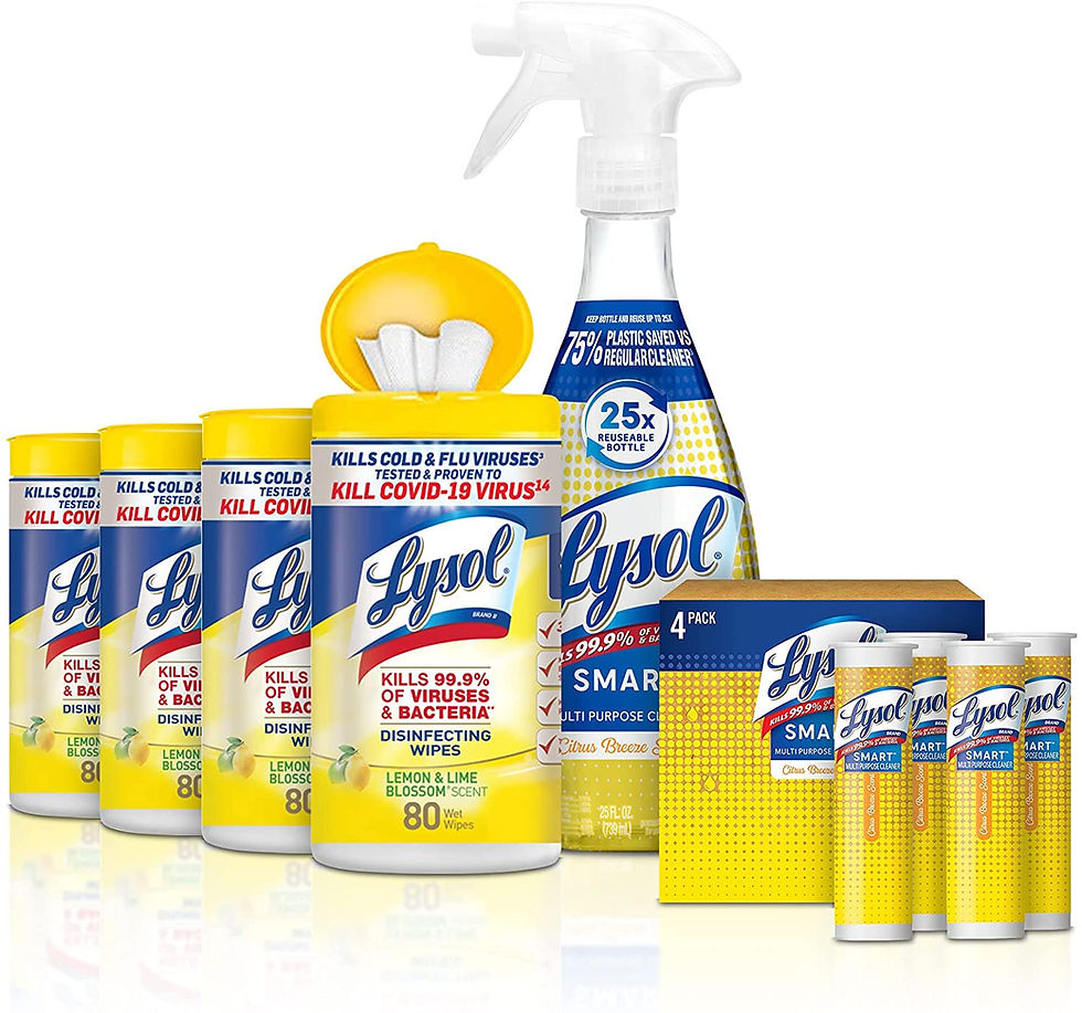 Thumbnail: Lysol Disinfectant Wipes, Multi-Surface Antibacterial Cleaning Wipes, For Disin