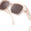 Thumbnail: Myiaur Fit Over Sunglasses for Women, Trendy Designer Style Oversized Polarized
