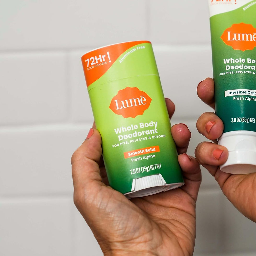 Thumbnail: Lume Whole Body Deodorant - Smooth Solid Stick - 72 Hour Odor Control - Aluminu