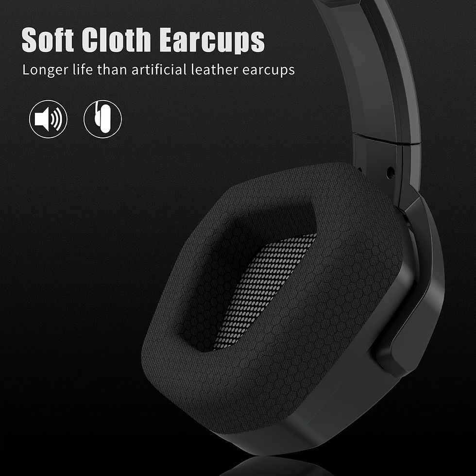 Thumbnail: NUBWO G06 Dual Wireless Gaming Headset with Microphone for PS5, PS4, PC, Mobile