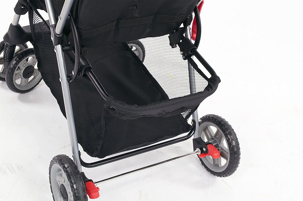 Thumbnail: Kolcraft Cloud Plus Lightweight Easy Fold Compact Travel Baby Stroller, Slate G