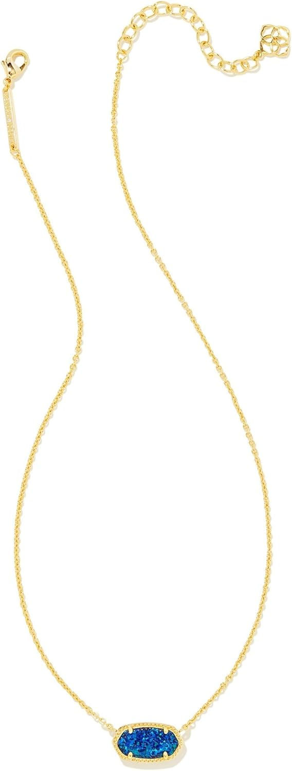 Thumbnail: Kendra Scott Elisa Pendant Necklace for Women, Fashion Jewelry, 14k Gold-Plated