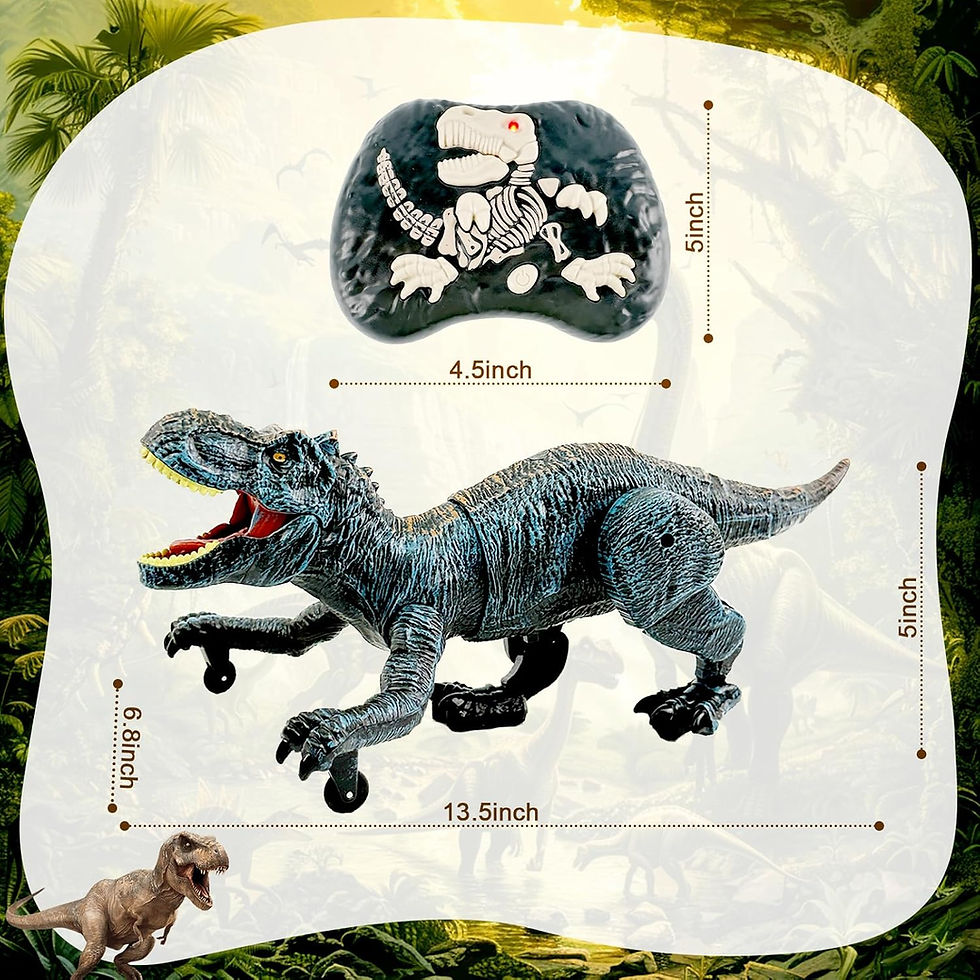 Thumbnail: Remote Control Dinosaur for Boys 4-7,Robot Dinosaur Toys for Kids 5-7, rc Dinos