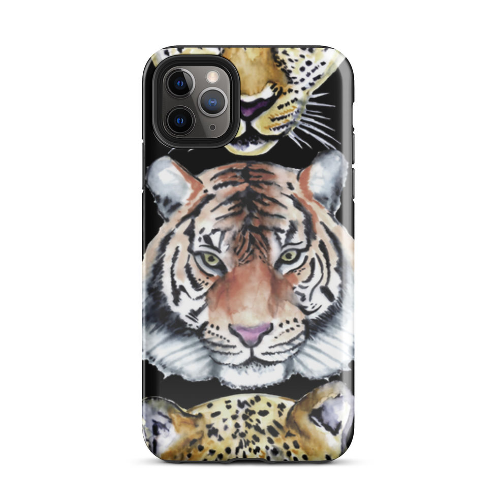 Thumbnail: SALLIX DESIGN TIGER Tough Case iPhone® 