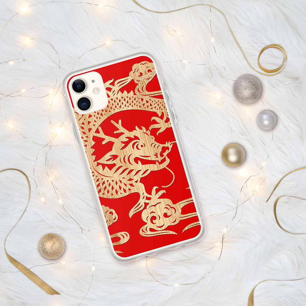 Thumbnail: SALLIX DESIGN Year of the Dragon 2024 Clear Case for iPhone®