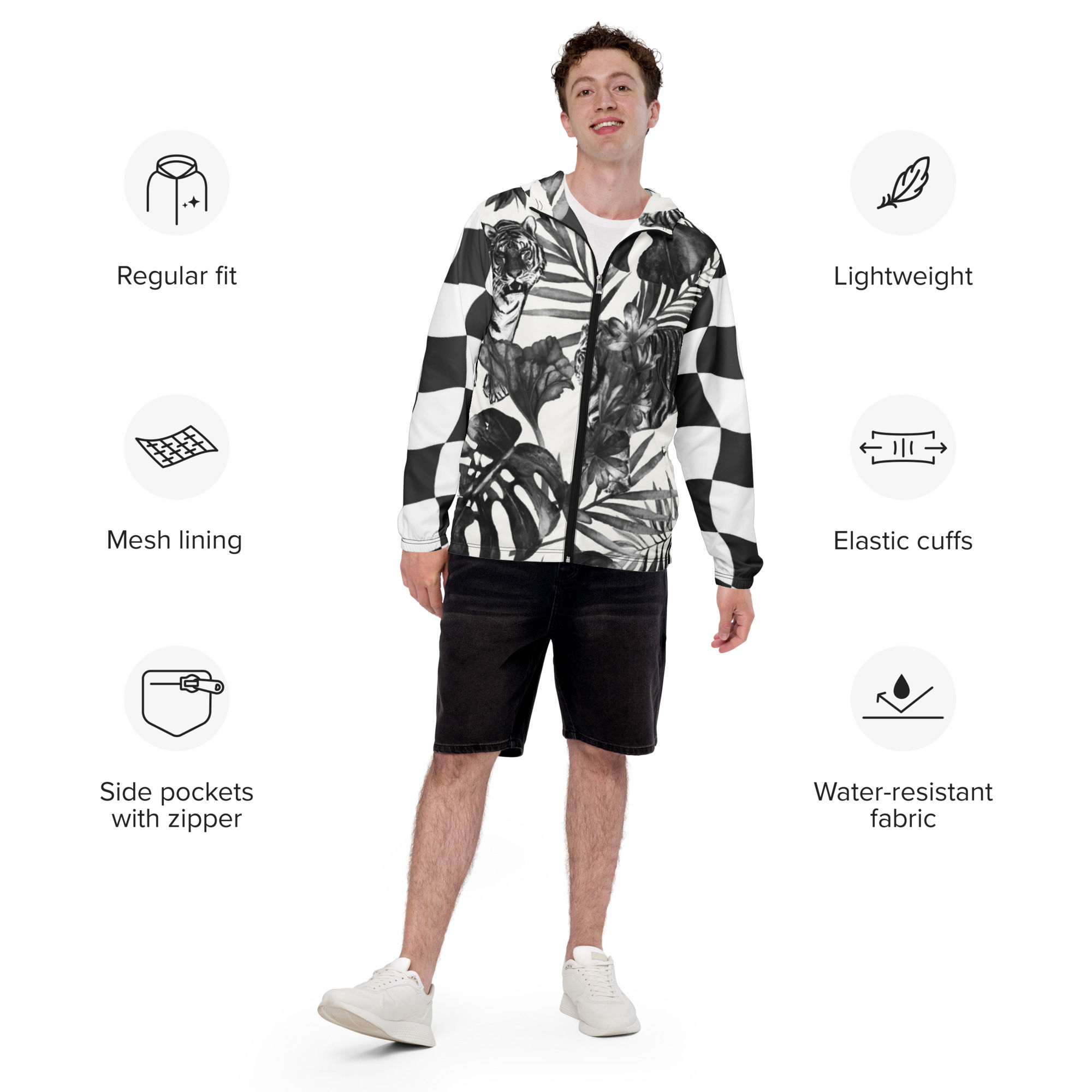 Sallix Design Edition 24 - Africa - Men’s windbreaker
