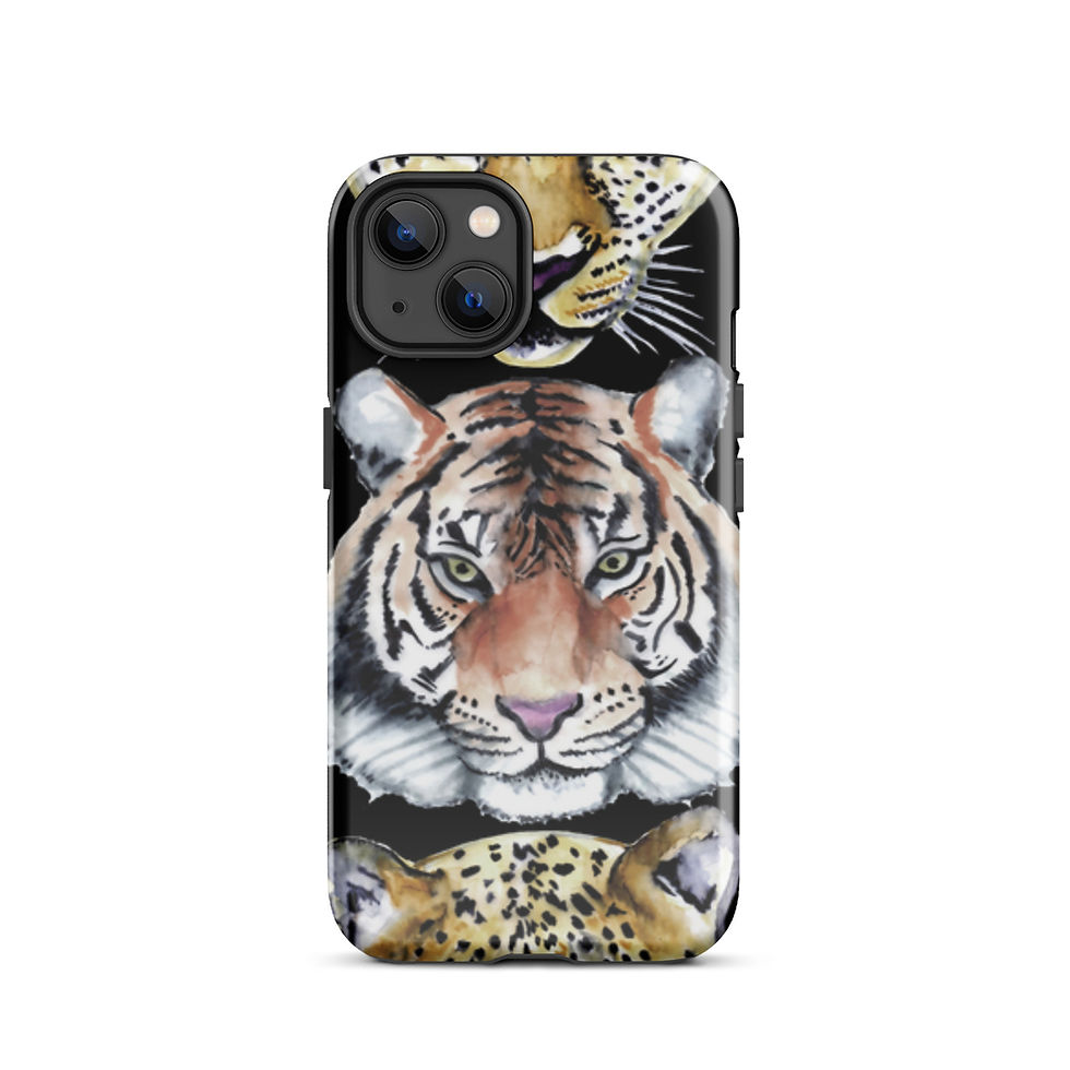 Thumbnail: SALLIX DESIGN TIGER Tough Case iPhone® 