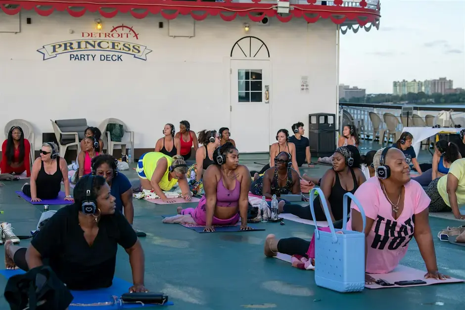 Silent Disco Yoga Cruise on the Detroit Princess