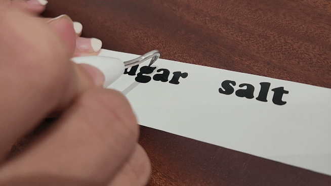 The Cricut Joy can make really thin cuts that at time require some patience and steady hands in the transfer process