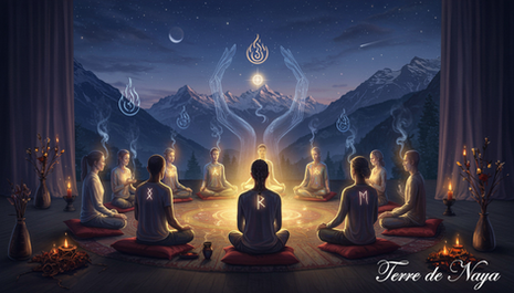 Prier pour les âmes brûlées : le cercle énergétique de Nathalie après l’incendie de Crans-Montana