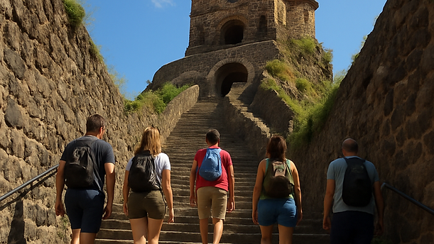 Je vous attends le 10/10 à 10H10 au pied de l'escalier de 134 marches