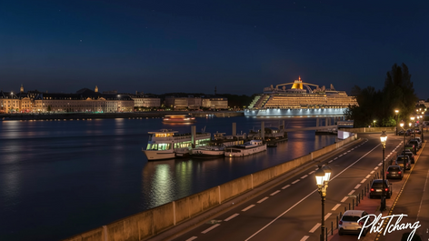 Déambulation nocturne rive droite à Bordeaux