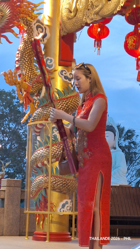 Cérémonie au Temple Chinois San Chao Kiew Tien Keng