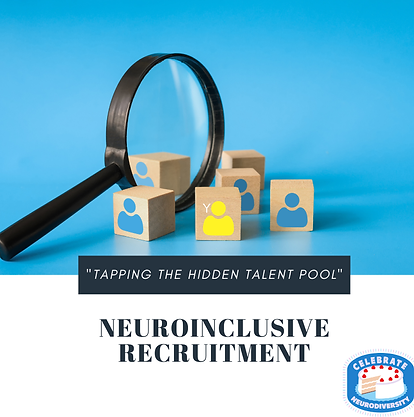 A magnifying glass next to a series of wooden cubes on a blue background.