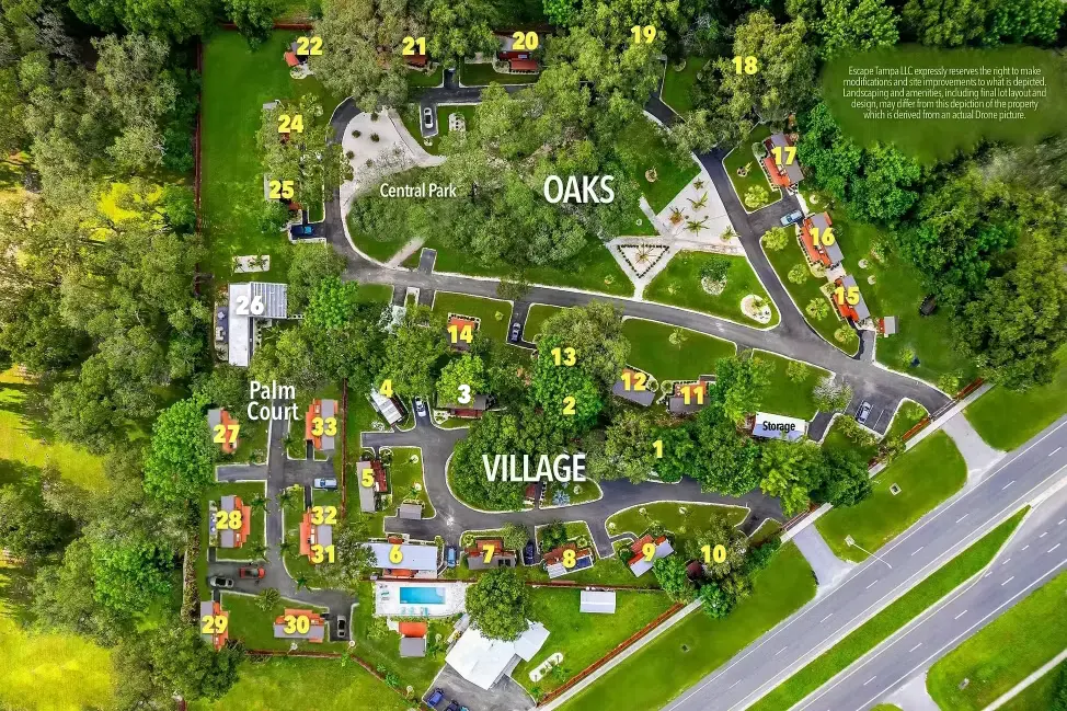 Escape Tampa Bay Rentals map, Maj, 19, 2026.webp