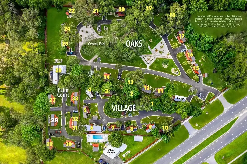 Escape Tampa Bay Rentals map, June 18, 2026.webp