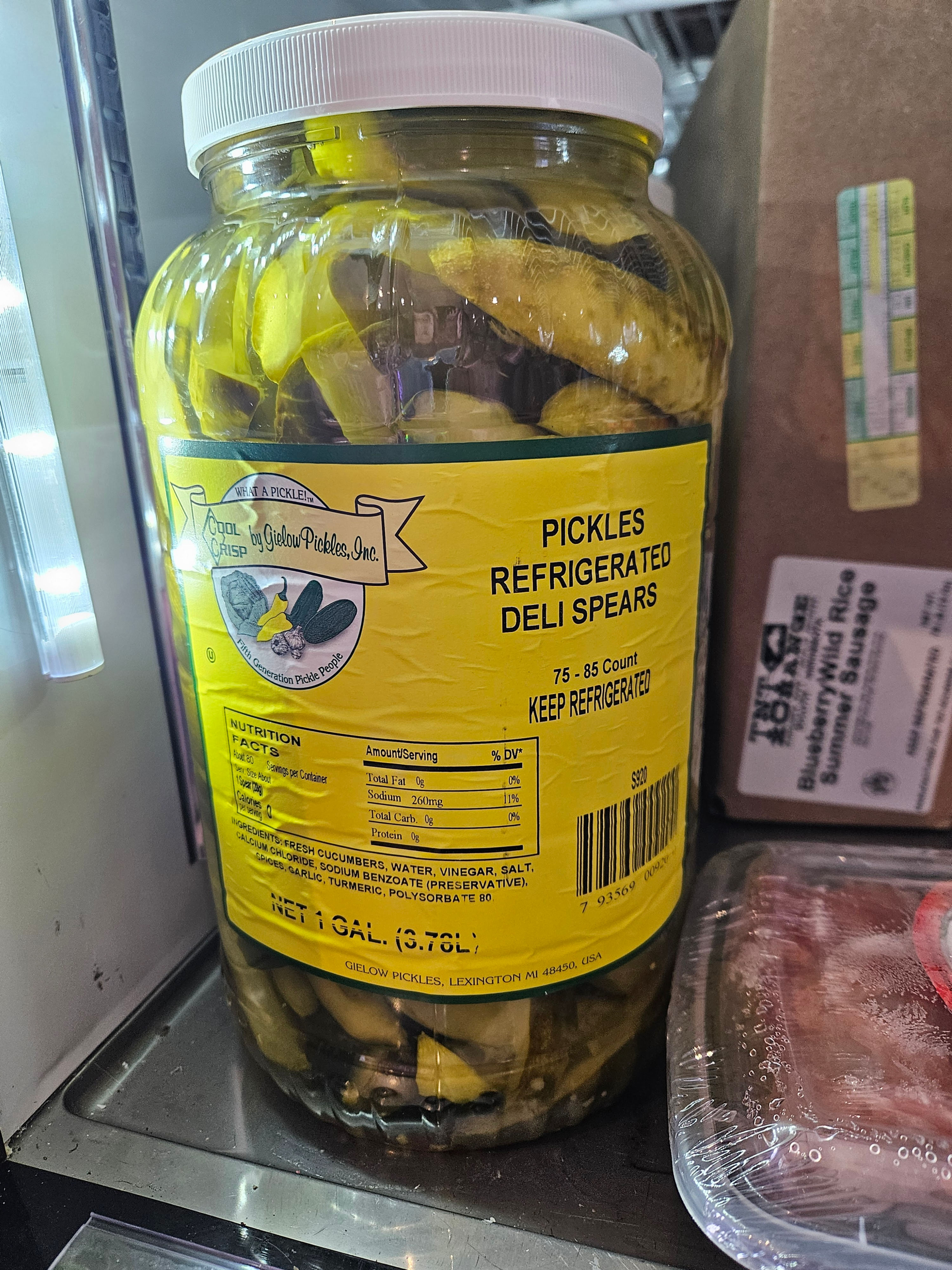 Pickles, Gallon