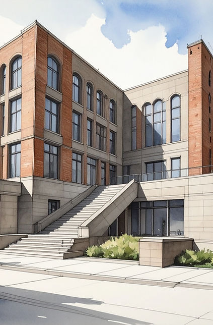 Firefly_architectural 2D elevation, technical drawing, facade elevation, building profile,