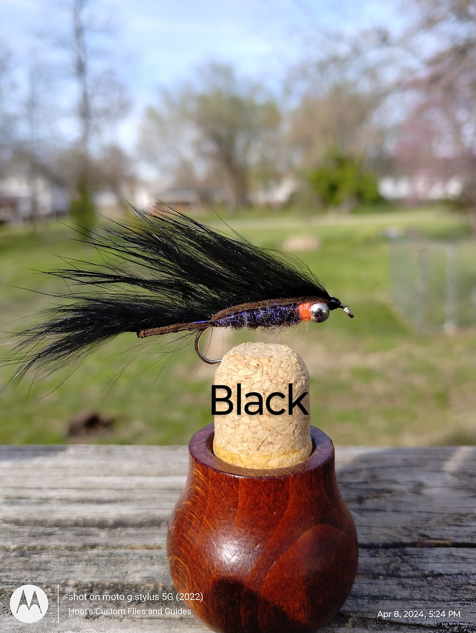 Thumbnail: Hoot's Beaded Zonker (Streamer)