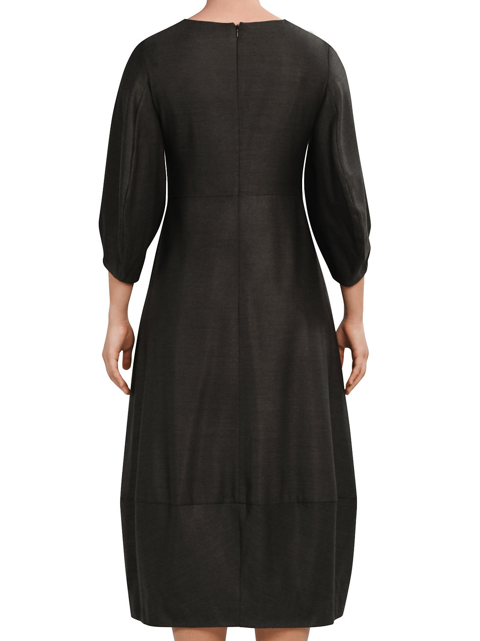 Прев'ю: Сукня сіра з вовни