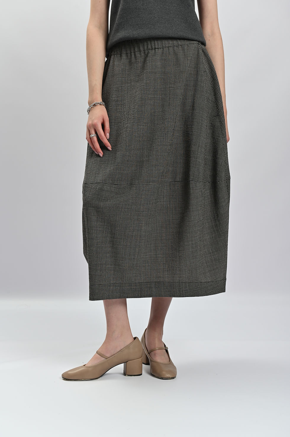 Прев'ю: Спідниця Тюльпан з вовни