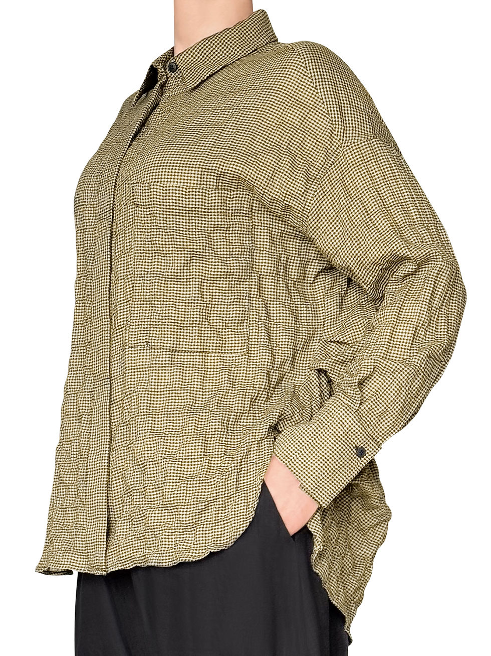 Прев'ю: Сорочка клітинка з бавовни