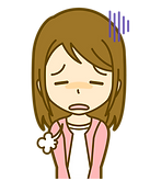 うつ病の女性