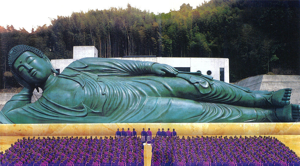 南蔵院　釈迦涅槃像