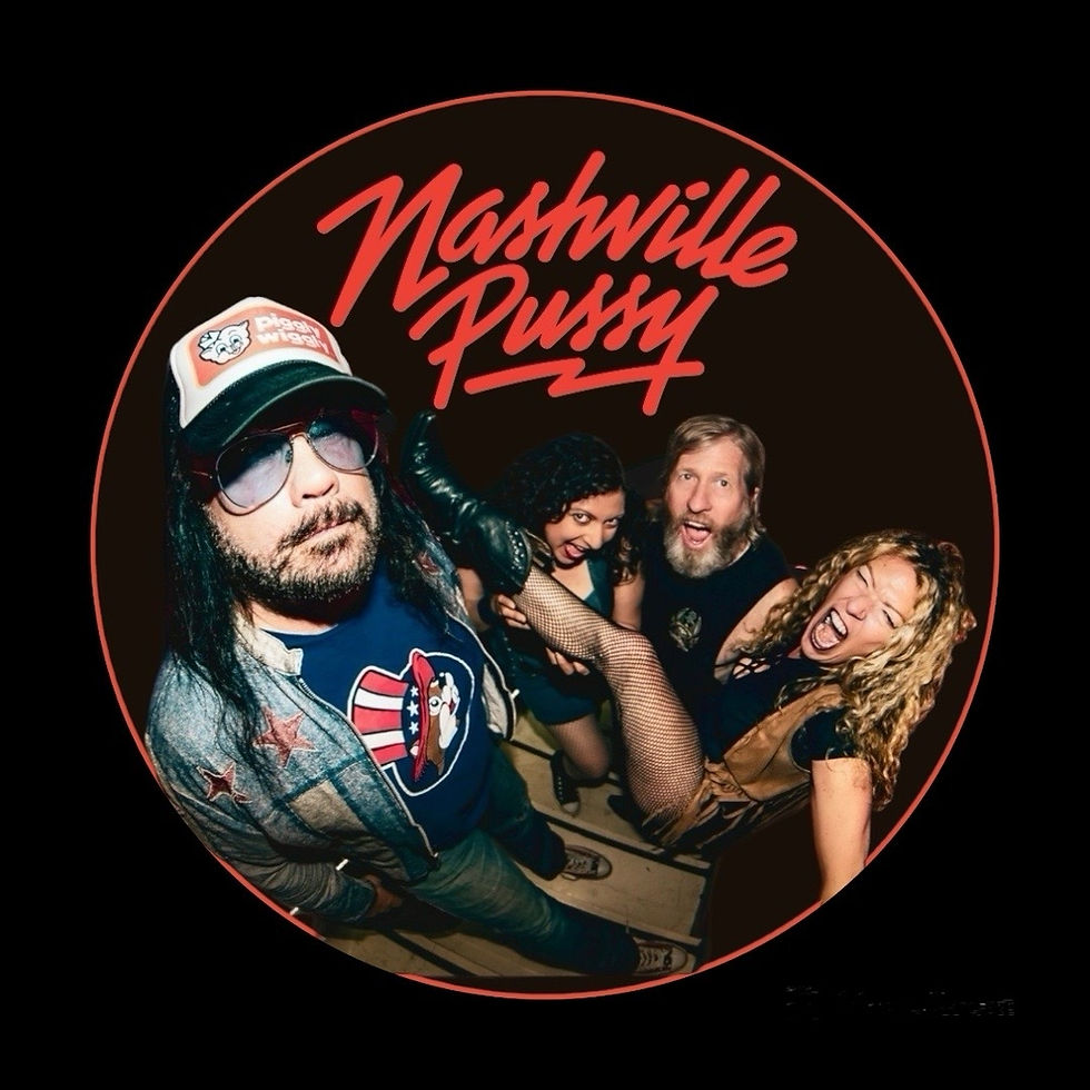 NASHVILLE PUSSY, w/ ANGRY COUGARS, RABBIT DOG live in concert!