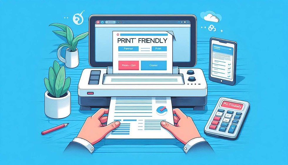 Guide to Print Friendly Design Master Web Page Printing