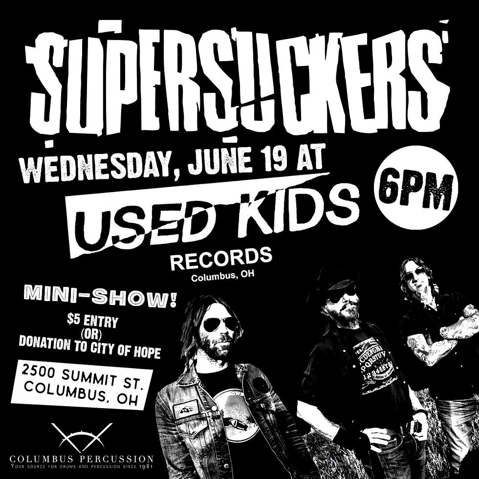 Supersuckers Hootenanny Benefiting City of Hope