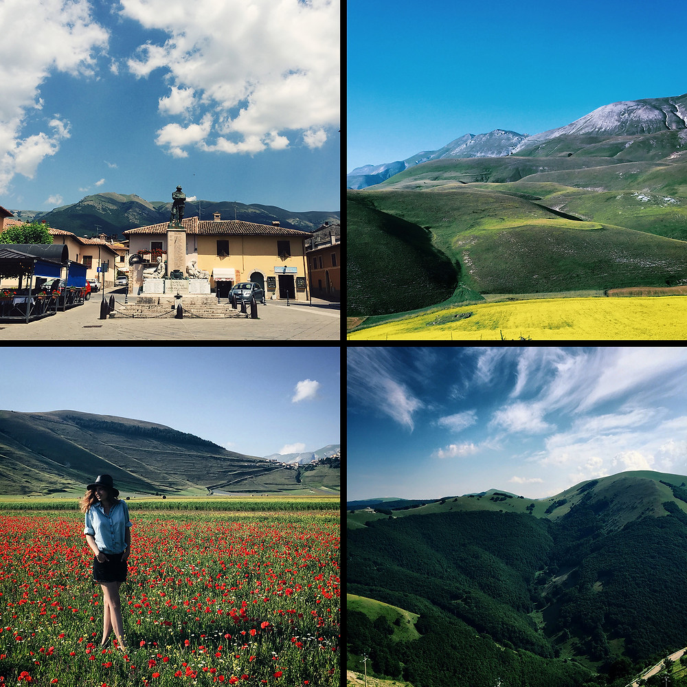 Norchia, Castelluccio di Norchia, Monti Sibillini