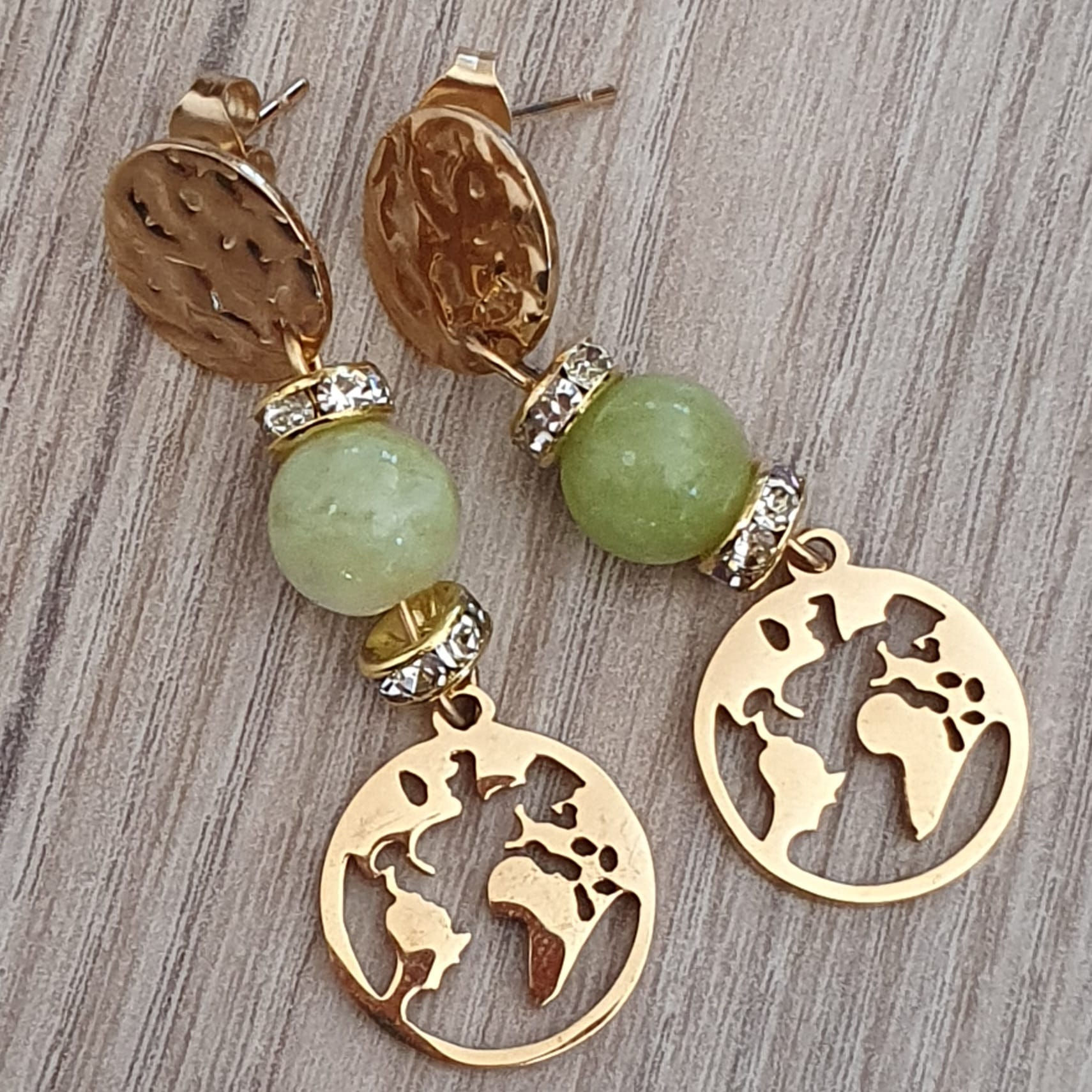 Pendientes piedra natural