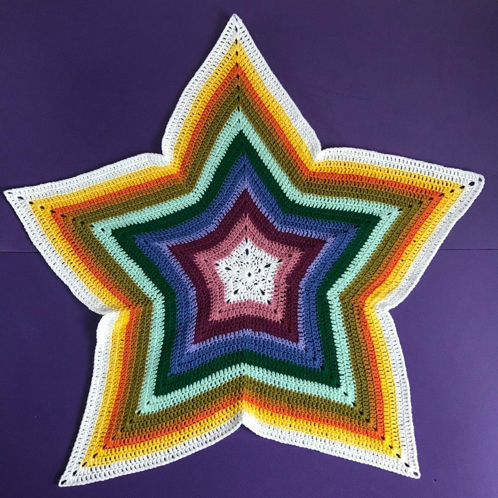 Starburst Blanket Pattern