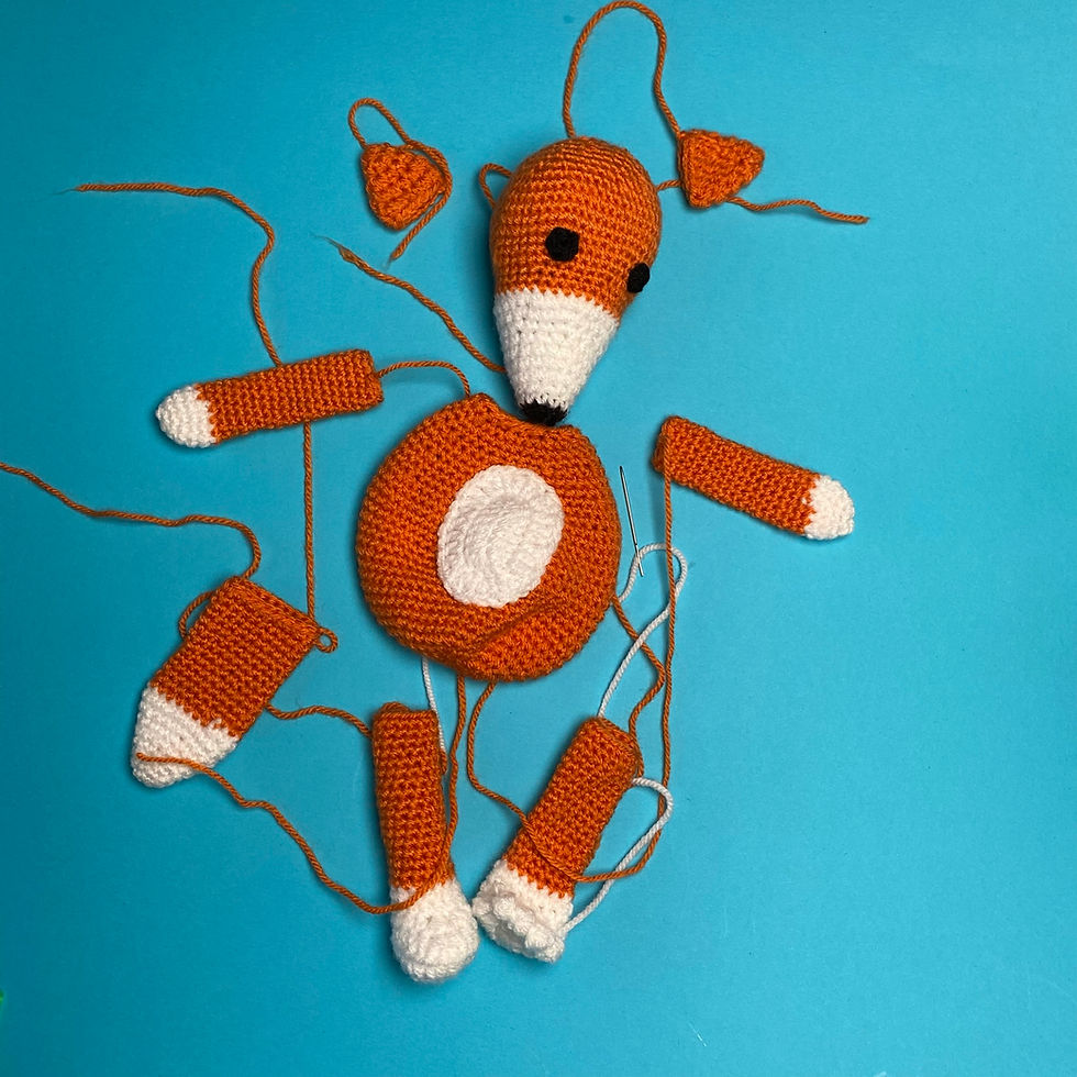 Thumbnail: Fox Amigurumi Crochet Pattern