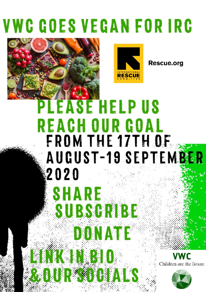 VWC GOES VEGAN FOR IRC