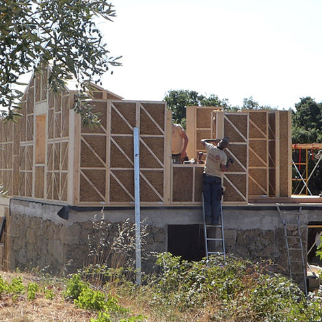 architect fundao, straw bale construction